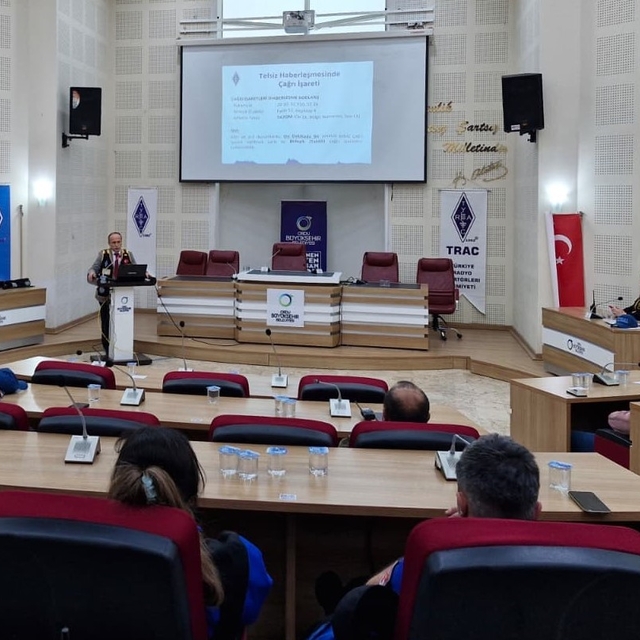 Ordu'da 'Afet Haberleşmesi ve Telsiz Kullanımı' konferansı