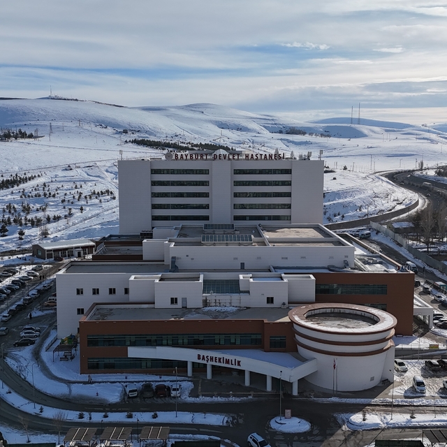 Bayburt Devlet Hastanesine mart ayında 42 bin 696 hasta başvurdu