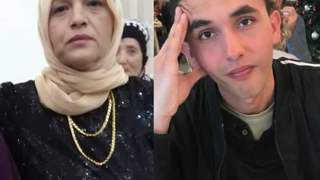 Silahla saldırıda ölen anne ve oğlu, toprağa verildi