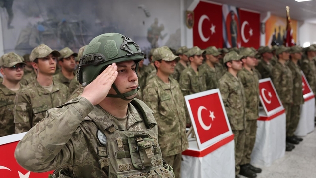 Erzincan'da bedelli erler yemin etti