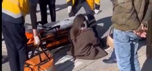 Yaya geçidinde kaza: 1 yaralı