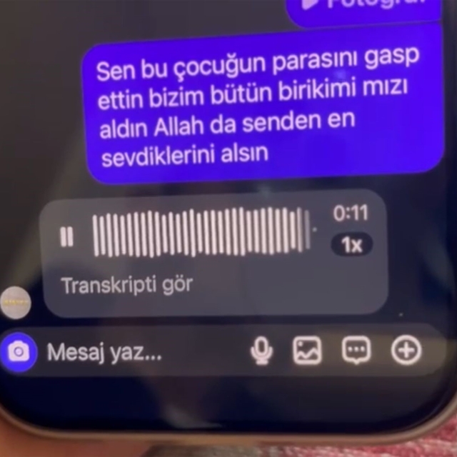 Kayıplara karışan galericiden mağdura teselli: "Senin derdin 1, bizim 50, k...