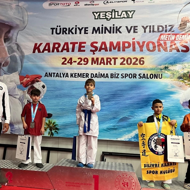 Altı ay önce karateye başladı, Türkiye şampiyonu oldu