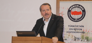 Memur-Sen Genel Başkanı Ali Yalçın, Çankırı'da konuştu: