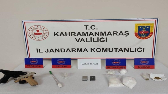Kahramanmaraş'ta uyuşturucu operasyonu: 3 tutuklama