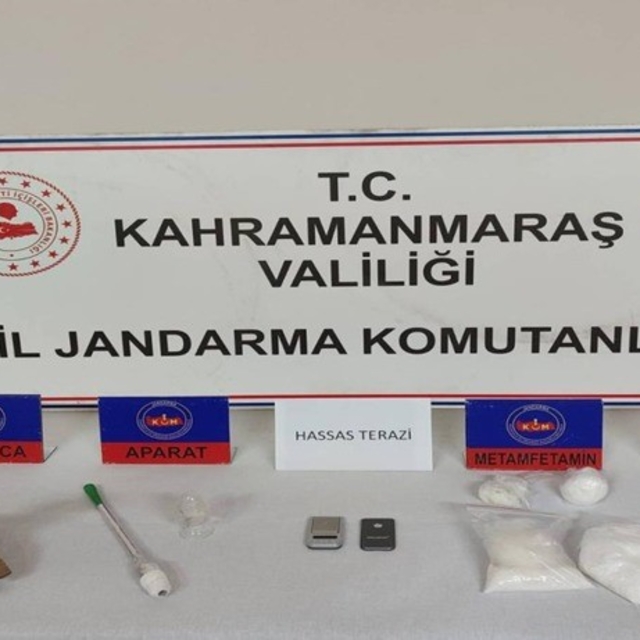 Kahramanmaraş'ta uyuşturucu operasyonu: 3 tutuklama