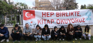 Kilis'te sessiz okuma etkinliği yapıldı