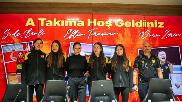 Göztepe Voleybol, altyapıdan 3 takviye yaptı