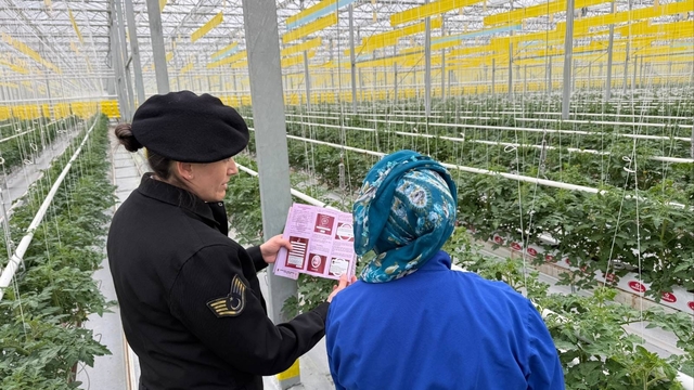 Jandarmanın kadına şiddetle mücadelesi sürüyor