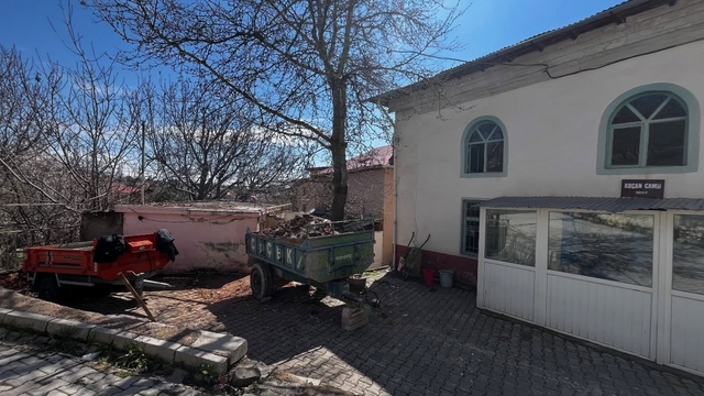 Ağın'da camide yenileme çalışması başlatıldı