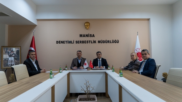 Denetimli serbestlik ile Kızılay'dan örnek iş birliği