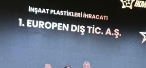 Europen'e büyük onur: İhracat şampiyonluğu ödülünü Bakan Ömer Bolat takdim...