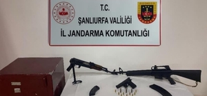 Şanlıurfa'da 3 adet ruhsatsız silah ele geçirildi