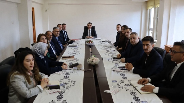 Küre'de "İlçe İdare Şube Başkanları Toplantısı" yapıldı