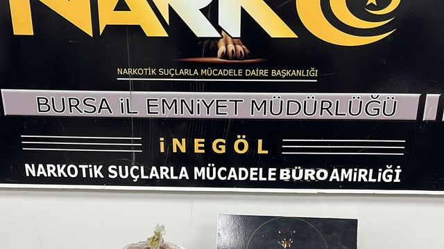İnegöl'de uyuşturucu taciri tutuklandı