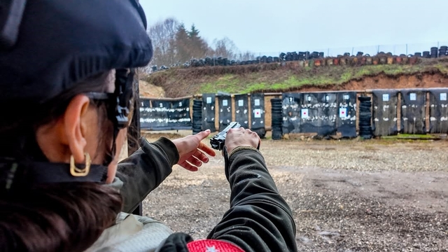 Bolu'da ormancılar atış poligonunda kıyasıya yarıştı