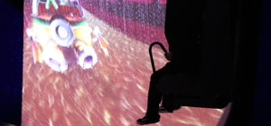 Türkiye’nin ilk uçan sinemasına yoğun ilgi