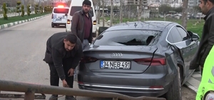 Kilis'te motosikletle otomobil çarpıştı: 1 yaralı