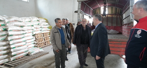 Çubuk'ta çiftçilere 21 ton nohut tohumu dağıtıldı