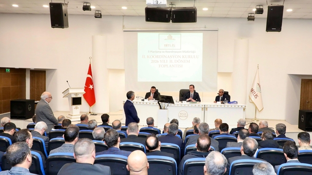 Bitlis'te İl Koordinasyon Kurulu Toplantısı yapıldı