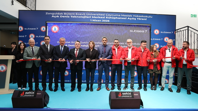Zonguldak BEUN'da açık deniz teknolojileri merkezi kütüphanesi açıldı