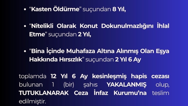 Bingöl'de hapis cezası bulunan şahıs yakalandı
