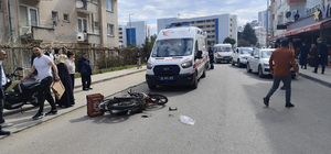 Ordu'da dönüş yapan otomobil ile motosiklet çarpıştı: 1 yaralı