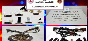 Mardin’de silah ve tarihi eser kaçakçılığı operasyonu: 6 gözaltı