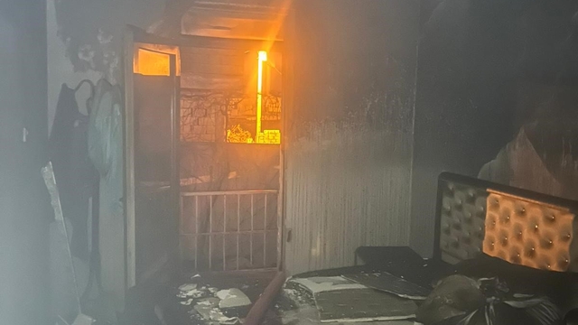 Mardin'de müstakil evde çıkan yangın söndürüldü