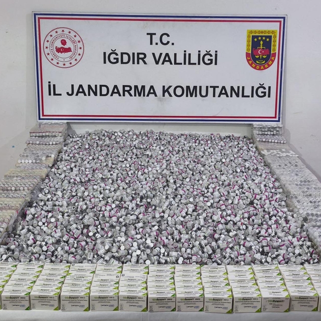Piyasa değeri 56,7 milyon TL olan kaçak botoks ilacı ele geçirildi