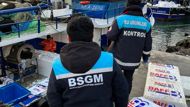 Kırklareli'nde su ürünleri denetimi gerçekleştirildi