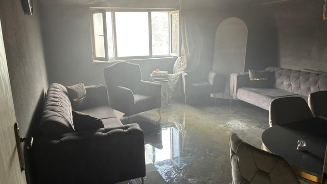 Hizan'da evde çıkan yangın hasara neden oldu