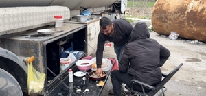 Osmaniye'de şoförlerin zorlu nöbeti: 12 gündür yükler boşaltılmadı