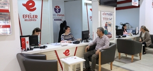 Efeler Belediyesi'ne iletilen taleplerin yüzde 98'i sonuçlandı