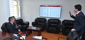 Eskişehir Valisi Erdinç Yılmaz, İnönü'de çeşitli ziyaretlerde bulundu