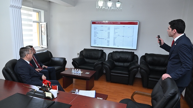 Eskişehir Valisi Erdinç Yılmaz, İnönü'de çeşitli ziyaretlerde bulundu