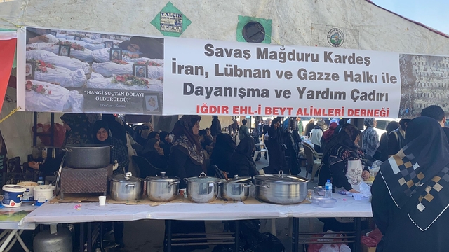 Iğdırlılar, İran'da bombaların hedefi olan 165 öğrencinin ailesine destek için kampanya başlattı