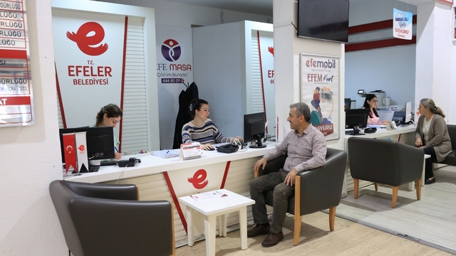 Efeler Belediyesi'ne iletilen taleplerin yüzde 98'i sonuçlandı