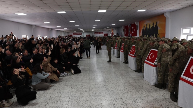 Erzincan'da bedelli erler yemin etti