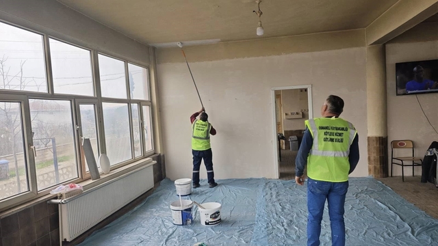 Bilecik'te köy konaklarına bakım ve onarım yapıldı