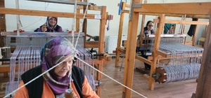 Kemaliye'nin geleneksel "Gazenne" kumaşı yeniden hayat buluyor