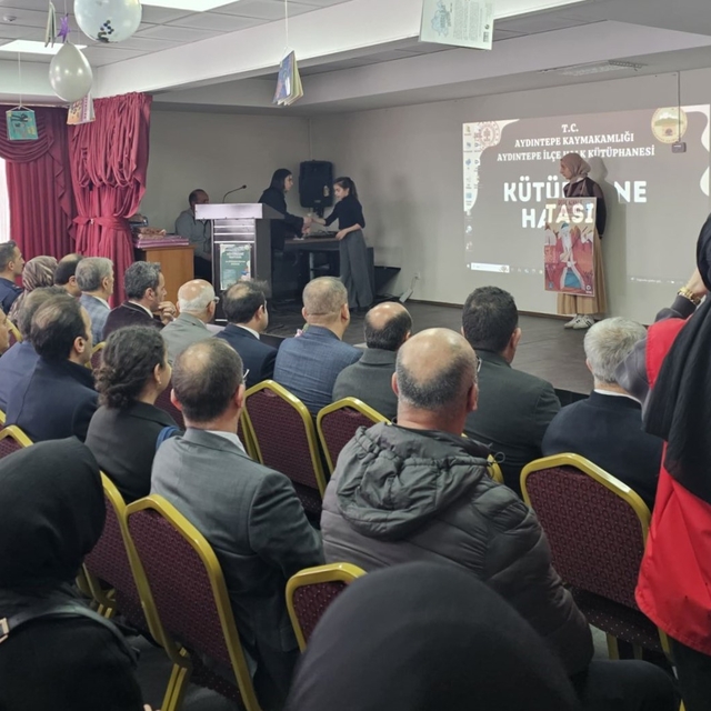 Aydıntepe'de Kütüphane Haftası dolayısıyla program düzenlendi