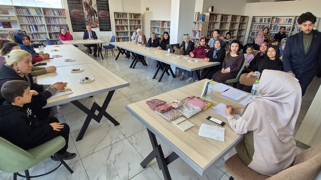 Bahşılı'da Kütüphane Haftası kutlandı