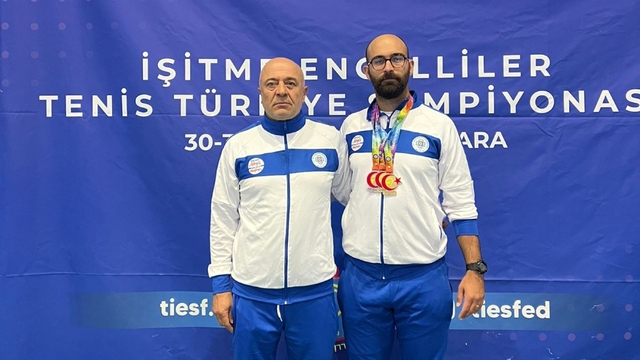 İşitme Engelliler Tenis Turnuvası'nda Muğla'ya 3 madalya