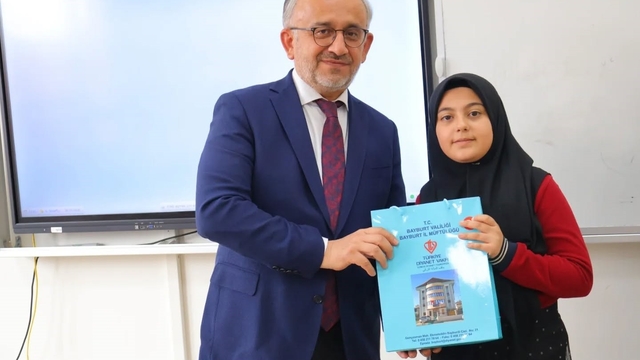 Bayburtlu öğrenciler Kur'an-ı Kerim'i güzel okuma yarışmalarında bölge birincisi oldu