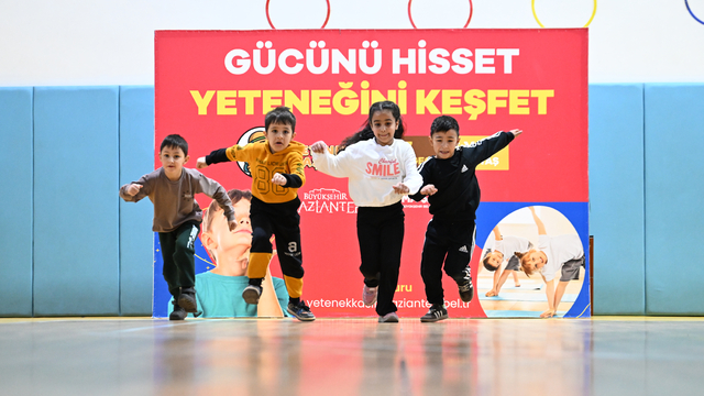 Gaziantep'te yetenekli çocuklar tarama testleriyle keşfediliyor