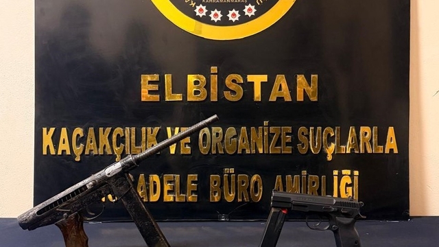 Kahramanmaraş'ta silah ve uyuşturucu operasyonu