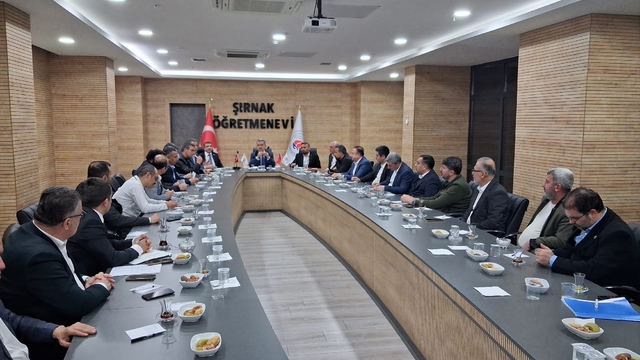 Şırnak'ta Eğitime Destek Platformu İl Toplantısı yapıldı