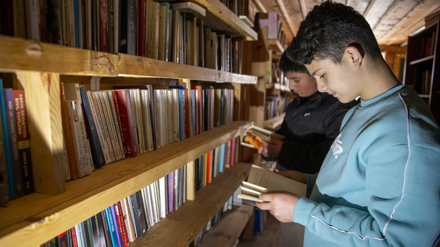 Bolu'da 150 yıllık konakta açılan kütüphane, tarihin gölgesinde öğrencileri ağırlıyor