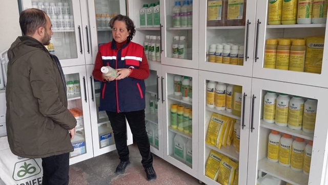 Bitki koruma ürünleri bayilerine yönelik denetim